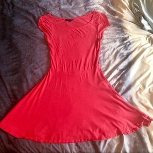 Topshop Tall Pink Comfy Cotton Sundress